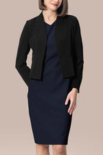 Smart Stretch: V-neck Essential Dress