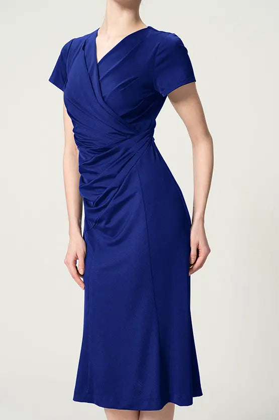 Stretch Jersey: Gathered Dress