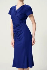 Stretch Jersey: Gathered Dress