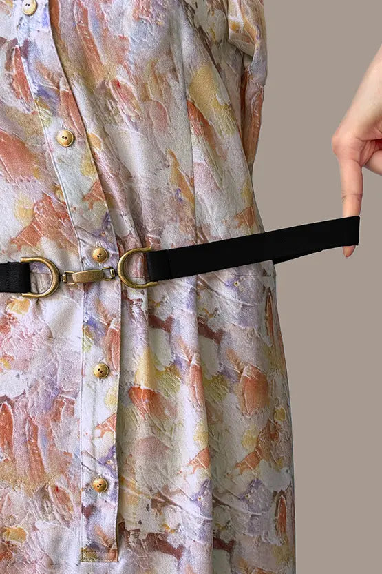 Stretch Georgette: Womanhood Shirt Dress