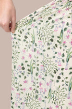 Stretch Chiffon: Collared Cache-Coeur Long Dress