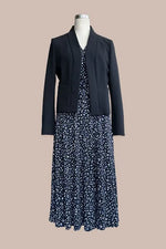 Stretch Jersey: Crystal Drop Mimolyn Dress