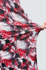 Stretch Chiffon: Mandarin Dress