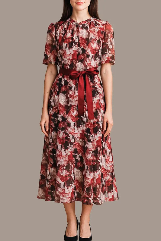Passion Mandarin Long Mermaid Dress Stretch Chiffon Collection