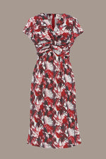 Stretch Jersey: Passion Twist Dress (Knee-Length)