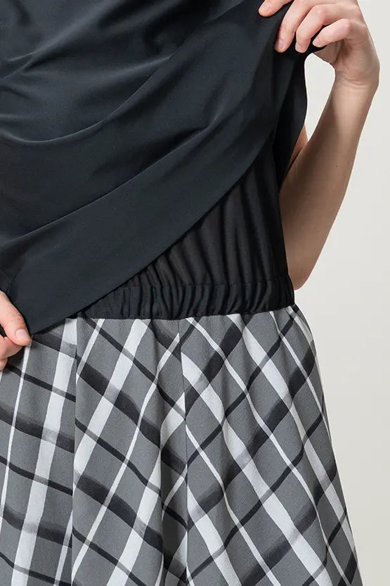 Stretch Chiffon: Layered Dress