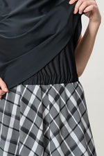 Stretch Chiffon: Layered Dress