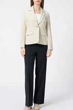 Comfort Georgette: Straight Pants