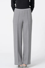 Marshmallow Tech: Straight Wide-Leg Pants