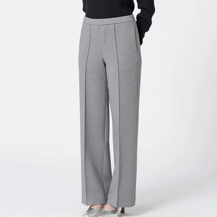 One straight line, from waist to hem
