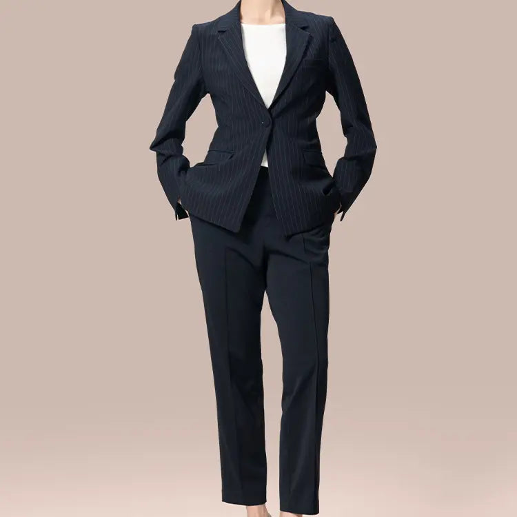 Can be worn as a set with the same material jacket or individually