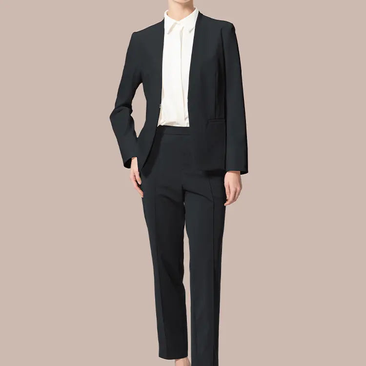 Can be worn as a set with the same material jacket or individually