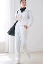 Space Material: Side Rib Pants