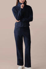 Space Material: Side Rib Pants