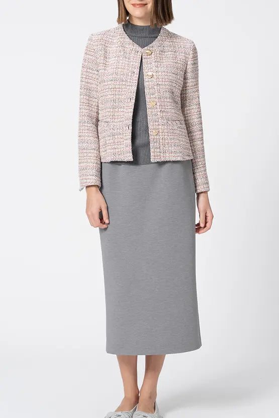 Marshmallow Tech: I-Line Long Skirt