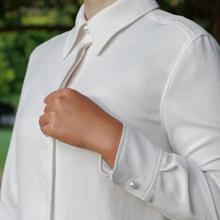 A blouse that embodies effortless elegance