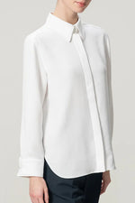 Stretch Georgette: Front Fly Shirt