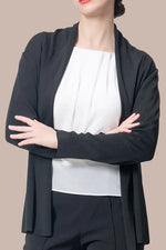 Stretch Chiffon: Square Neck Top