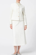 Washable Wool Knit: High-Neck Top