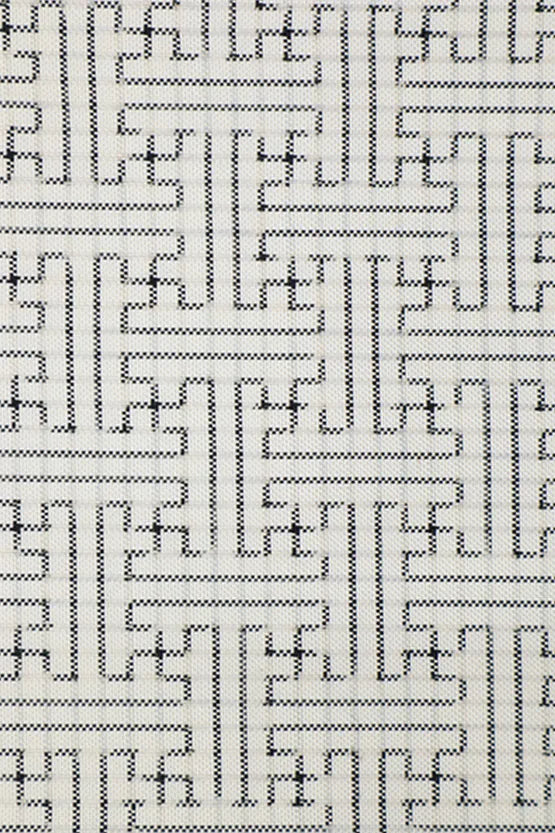 Authentic Oshima Tsumugi: Stretch Georgette Shirt with Bow Tie