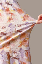 Stretch Georgette: "Womanhood" Long Mermaid Dress