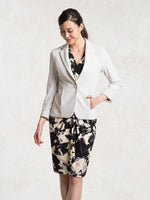 Sakura Sky Blue Ribbon Tie