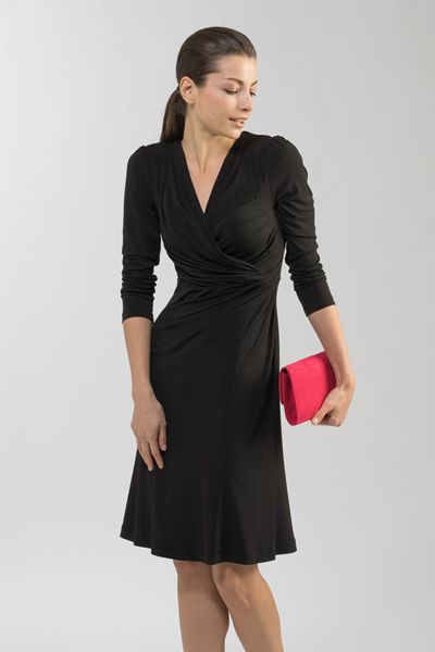 Black Waist Gathered Dress Sold Out