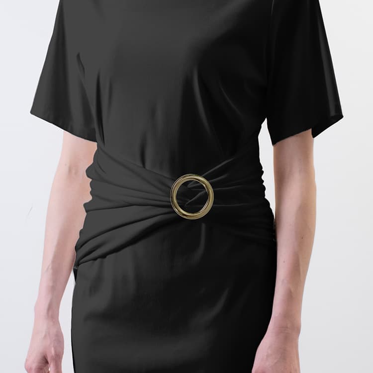 A dress look with the feel of a T-shirt