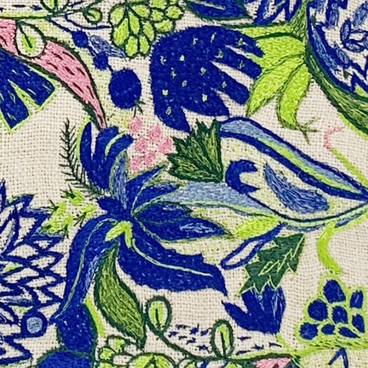 kay me's popular print designs are embroidered