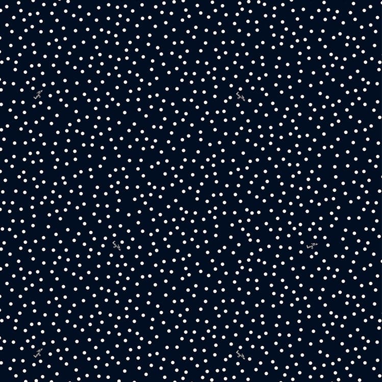 Randomly placed dots with original logo