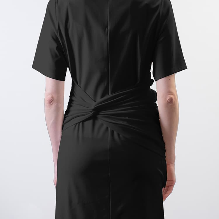 An elegant dress that enhances your figure