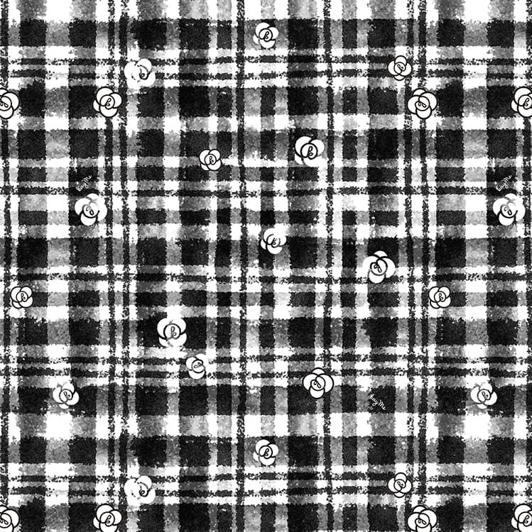 Warm texture expressed through print