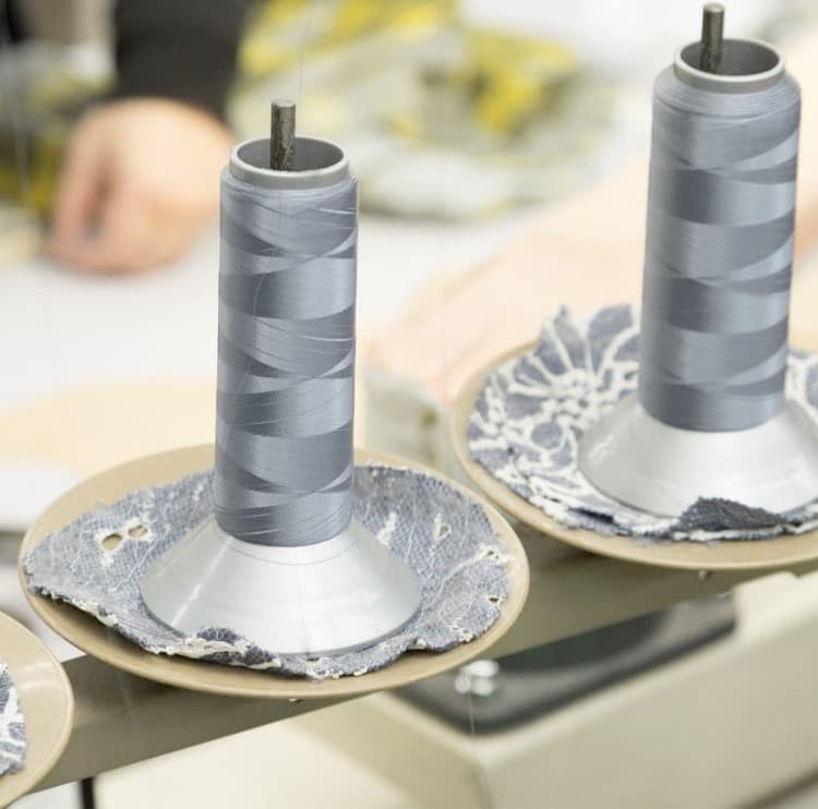 A knit cardigan made in Kanazawa