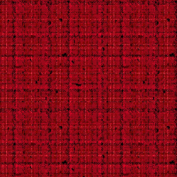 Tweed-style red check