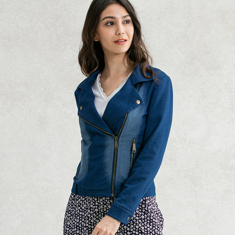 美しいインディゴブルー