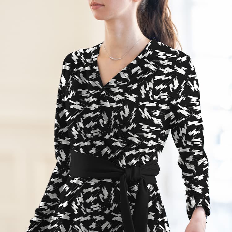 The ultimate feminine wraparound design