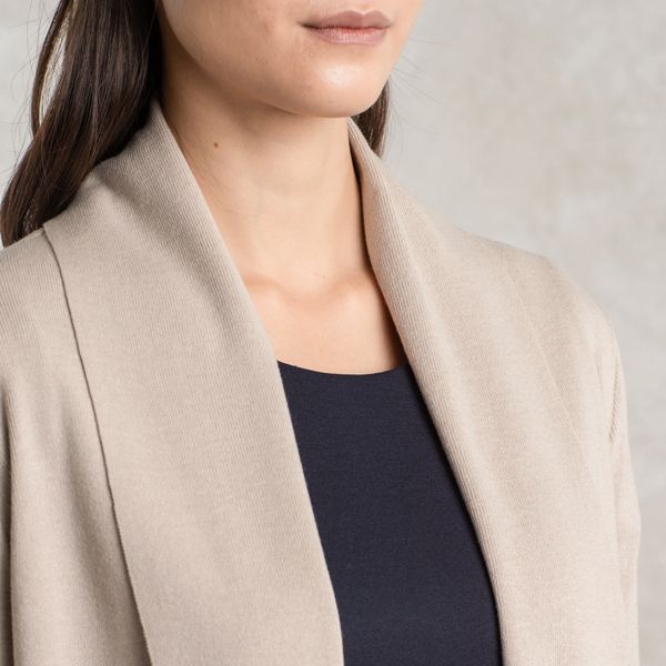 High-quality shawl collar