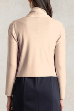 Greige Kanazawa-Made Short Cardigan