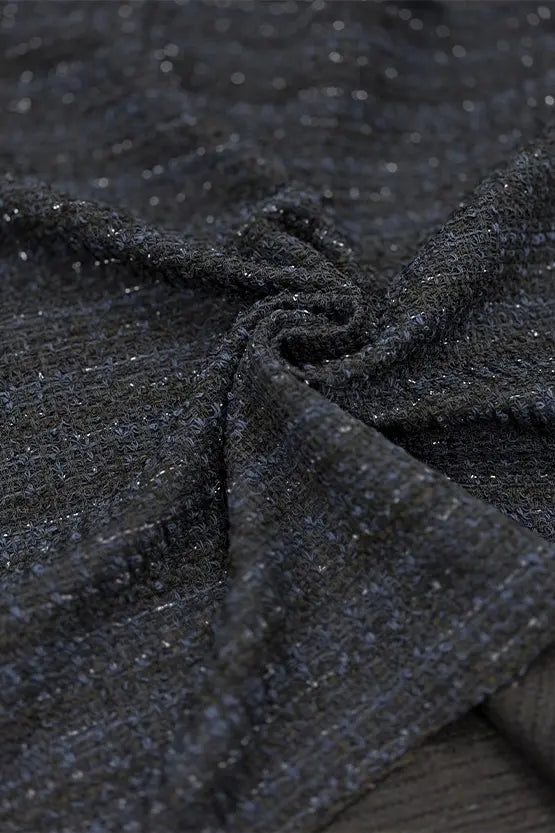 Washable stretch fabric. A refined new tweed style, crafted with Japanese technology