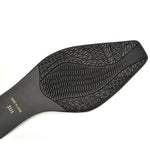 Fluffy Grey Vegan Leather Flat Boots