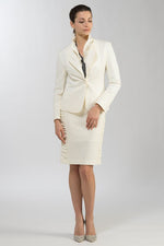 Off-White Ponte Frill Jacket