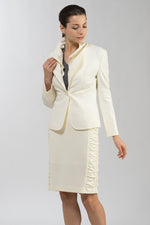 Off-White Ponte Frill Jacket