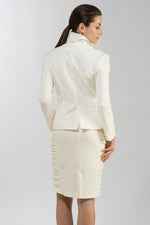 Off-White Ponte Frill Jacket