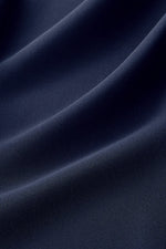 Reproduction / All-Season Material: Smart Stretch Dark Navy Long Sculpted Jacket