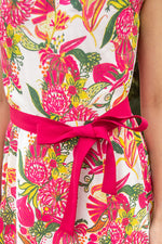 Stretch Chiffon: Stretch Chiffon Pink Crayon Berry Long Mermaid Dress