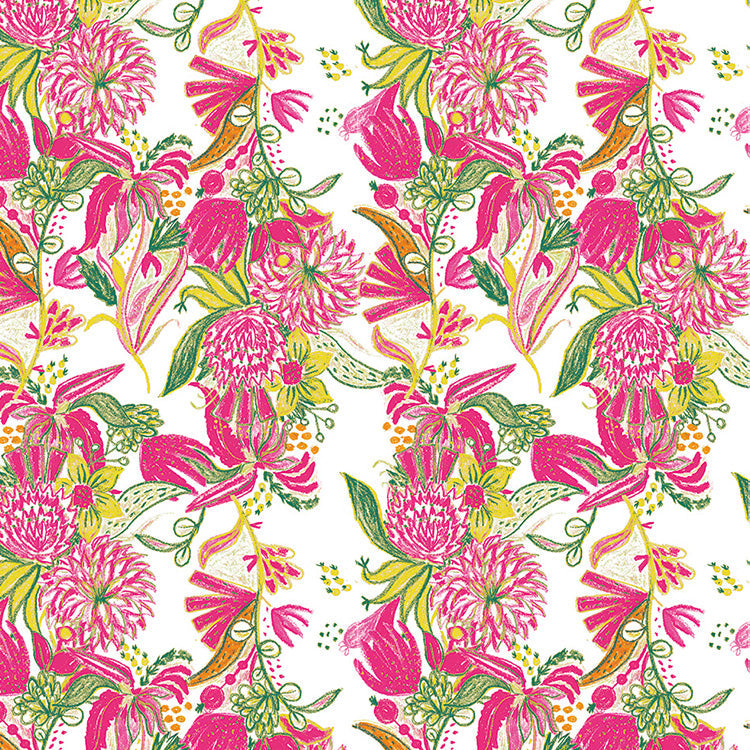 Vibrant Wild Crayon Berry