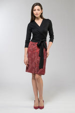 Sunset Safari Wrap Dress