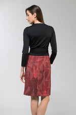 Sunset Safari Wrap Dress