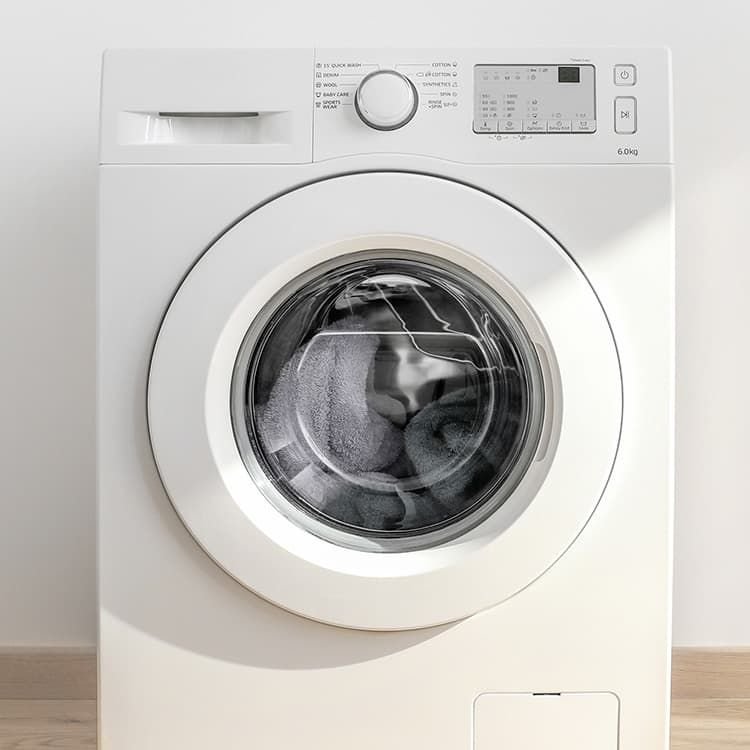 Remarkably machine washable, premium fabric that requires no ironing