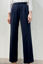 Smart Stretch: Dark Navy Wide Pants